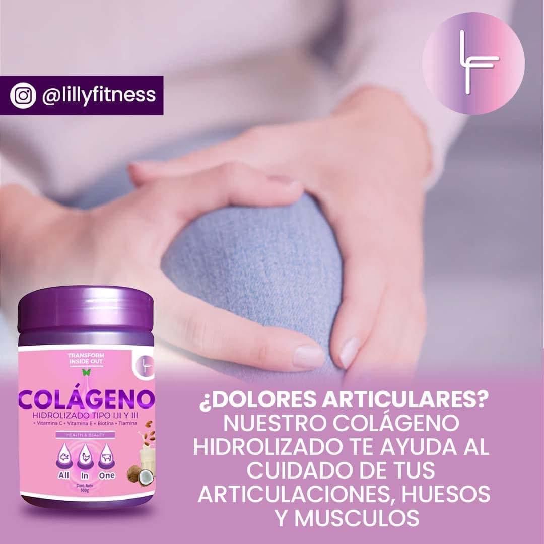 Colágeno Hidrolizado Tipo I II III 500g con Biotina y Tiamina | Trinity Elevate