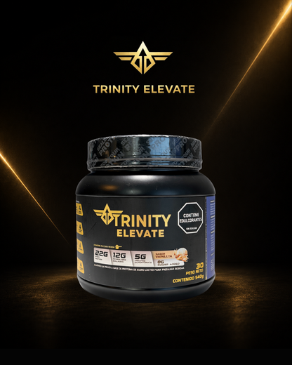 Creatina monohidratada de alta concentración con proteína y colágeno | Trinity Elevate